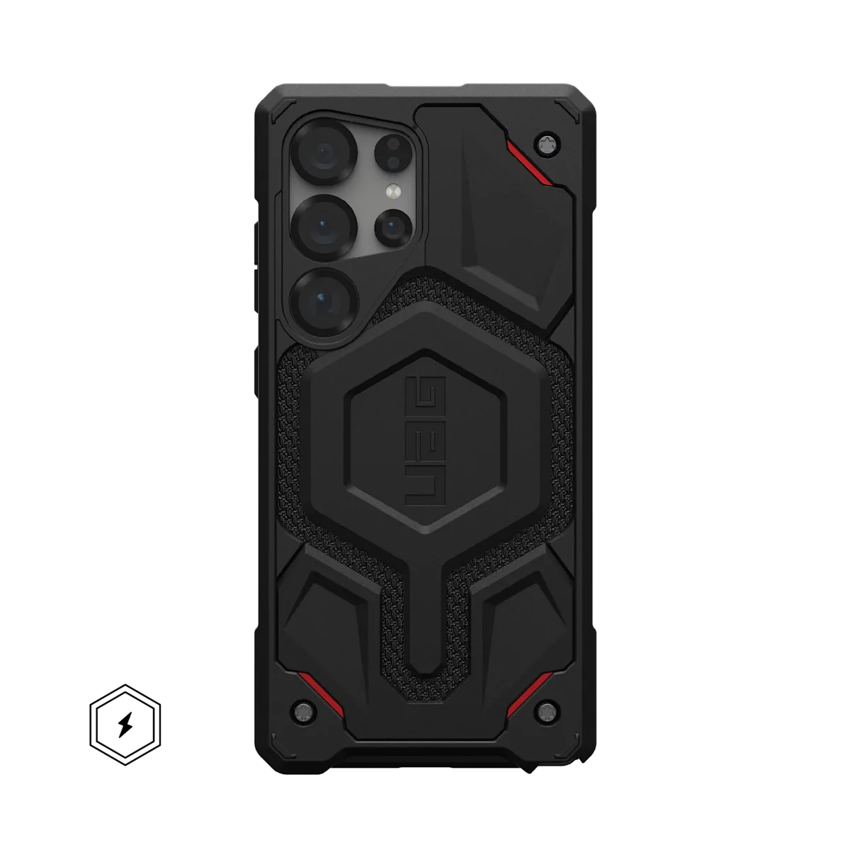 UAG Samsung Galaxy S25 Ultra Kevlar Monarch Pro Case | Black UAG Samsung Galaxy S25 Ultra Kevlar Monarch Pro Case | Black